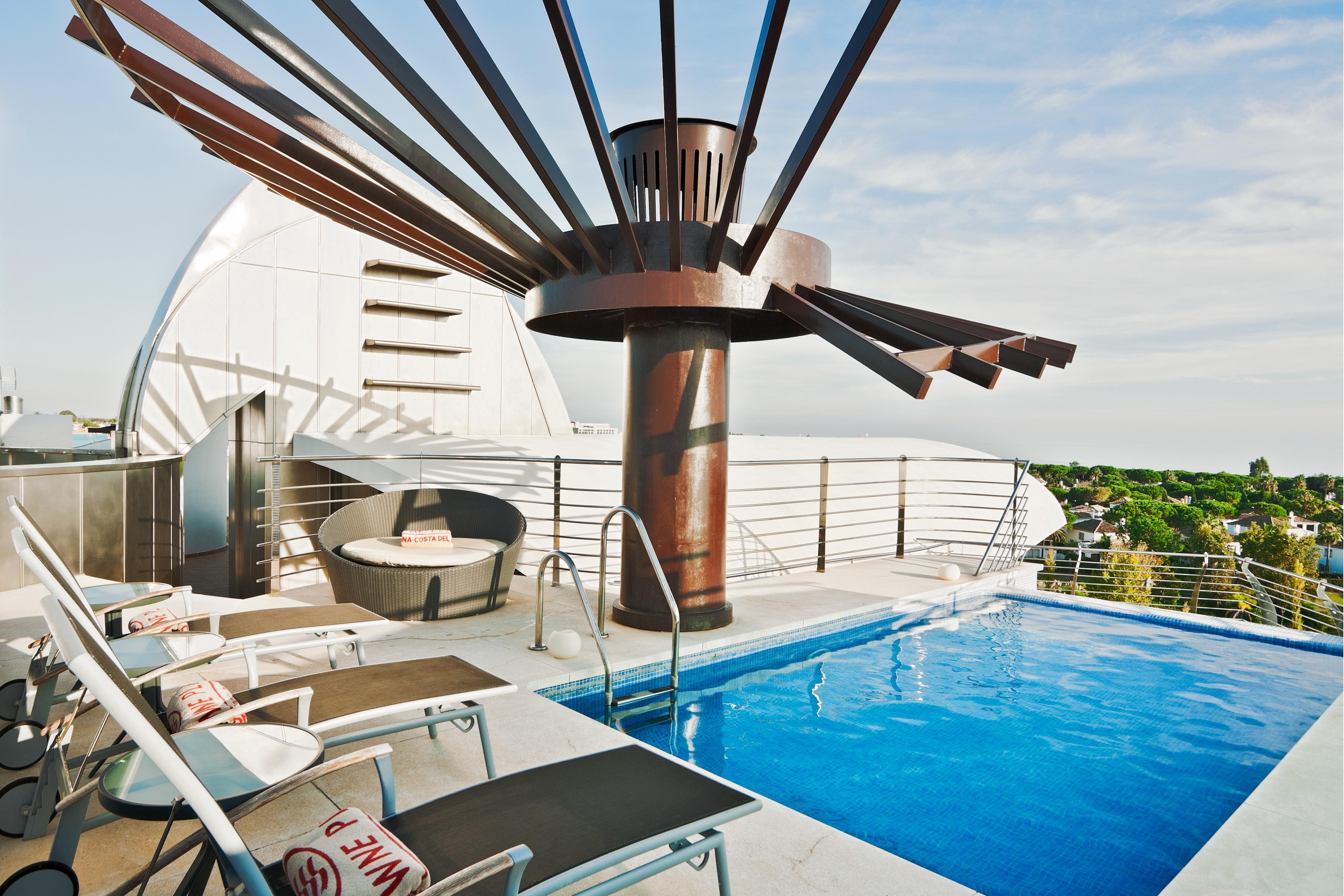 Senator Banus (Adults Only) Estepona Facilidades foto Rooftop pool