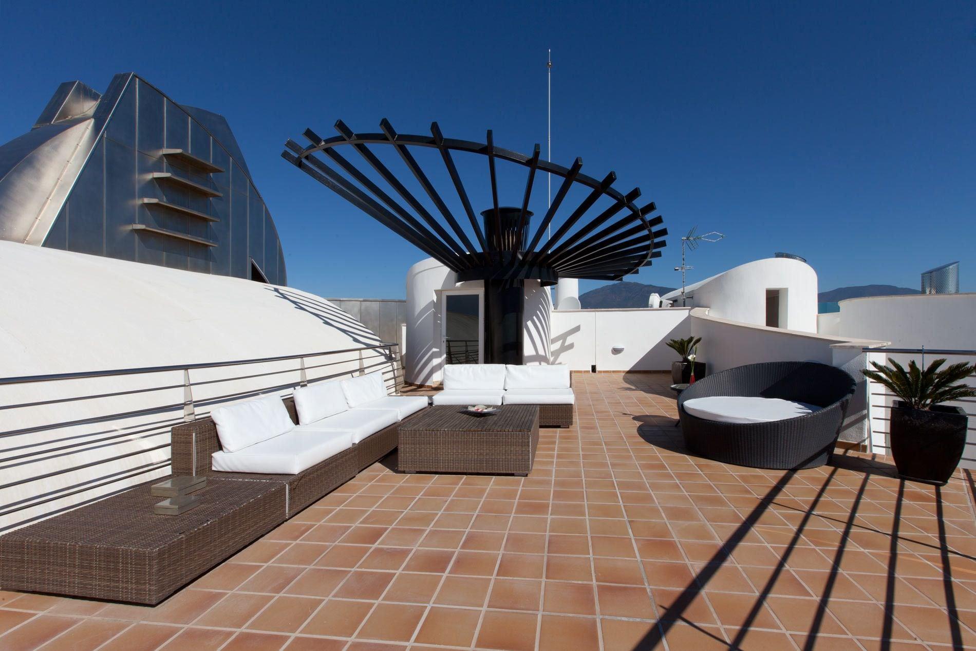 Senator Banus (Adults Only) Estepona Exterior foto Rooftop terrace